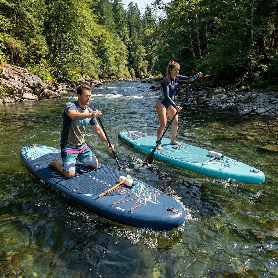 Wave Tourer 3.0 Inflatable Stand-Up Paddle Board – Ice Blue