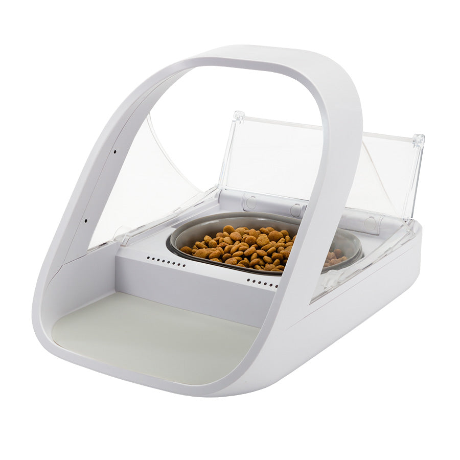SureFeed Microchip Pet Feeder Connect & Hub Bundle for Cats & Small Dogs – White