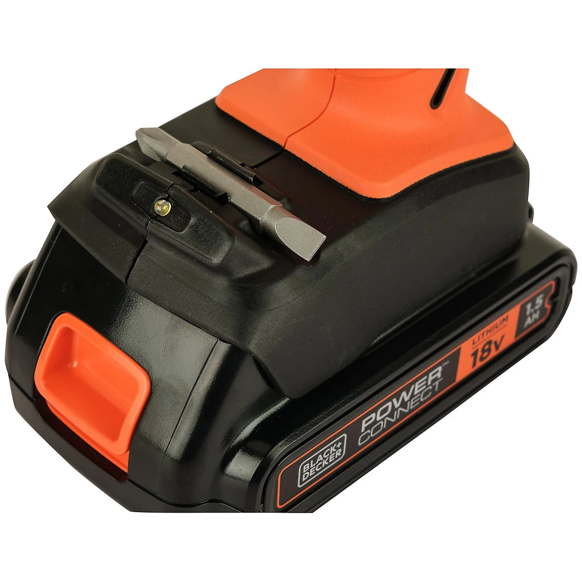 Black+Decker 18V Li-Ion Cordless Combi Drill Kit – 2 x 1.5Ah Batteries | BCD003C2K-GB
