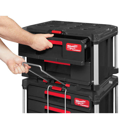 Milwaukee PACKOUT 2-Drawer Tool Box – Modular Storage Organizer